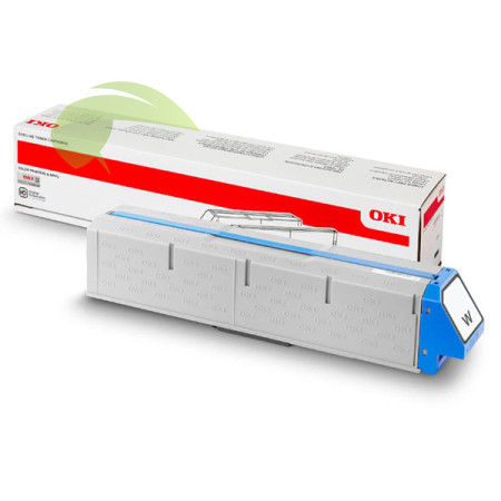 Toner OKI 45536543, OKI Pro9542, originální bílý