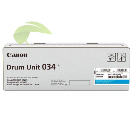 Originální válec Canon 9457B001 cyan, 034, Color imageCLASS MF810/MF820/imageRUNNER C1225