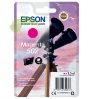 Epson 502, C13T02V34010 originální náplň magenta, WorkForce WF-2860/WF-2865/XP-5100/XP-5105