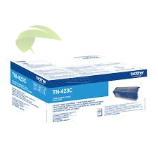 Toner Brother TN-423C cyan originální, DCP-L8410CDW/HL-L8260CDW/L8360CDW/MFC-L8690CDW/L8900CDW