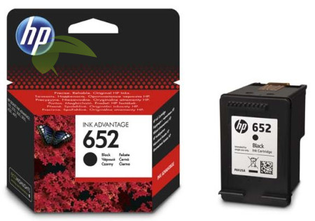 HP F6V25AE, HP 652 originální náplň černá, Deskjet Ink Advantage 1115/2135/3635/5075