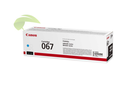 Toner Canon 067, 5101C002 cyan Canon i-SENSYS MF651Cw/MF655Cdw/LBP631Cw/LBP633Cdw originální