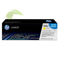 HP CB542A (125A) originální žlutý toner, HP LaserJet CP1215/CP1515/CP1518/CM1312