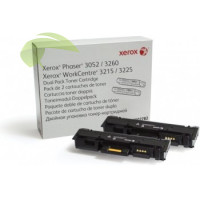 Xerox 106R02782 originál double pack, Phaser 3052/3260/WorkCentre 3215/3225 - 6000 stran
