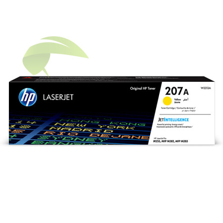 Toner HP 207A, HP W2212A originální žlutý,  Color LaserJet Pro M255/MFP M282/M283