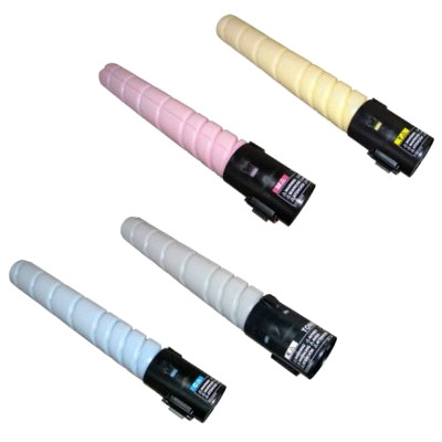 Sada tonerů pro Konica Minolta TN-221 CMYK kompatibilní,  bizhub C227/C287