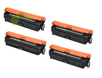 Sada renovovaných tonerů pro HP LaserJet 700 color MFP M775 - 651A - CMYK