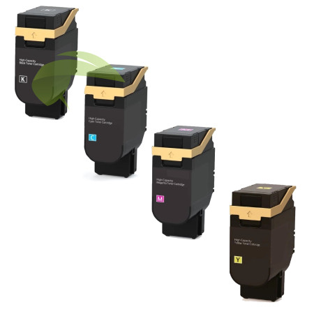 Sada renovovaných tonerů pro Xerox C410/C415 - CMYK, vysoká kapacita