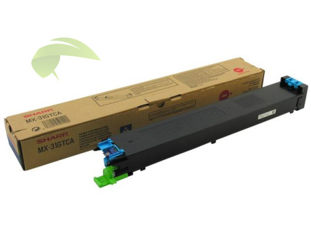Sharp MX-31GTCA originální toner cyan