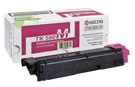 Toner Kyocera TK-580M originální magenta, ECOSYS P6021cdn, FS-C5150DN