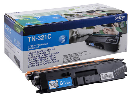 Toner Brother TN-321C originální cyan, DCP-L8400CDN/-L8450CDW, HL-L8250CDN/-L8350CDW