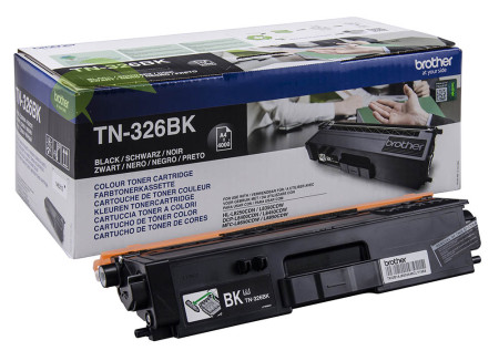 Toner Brother TN-326BK originální černý, DCP-L8400CDN/-L8450CDW, HL-L8250CDN/-L8350CDW