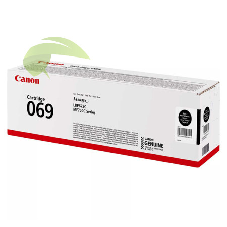 Toner Canon 069 černý originální 5094C002, Canon i-SENSYS LBP673Cdw/MF752Cdw/MF754Cdw