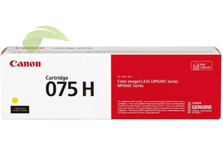 Toner Canon 075H žlutý - originální