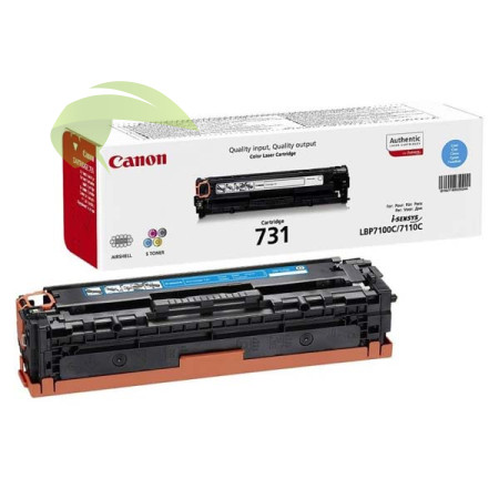 Toner Canon CRG-731, 6271B002 originální cyan, LBP 7100Cn/7110Cw/MF8230CN/MF8280Cw