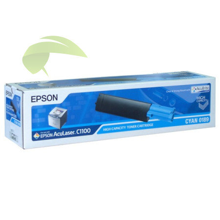 Toner Epson S050189 originální cyan, AcuLaser C1100/CX11
