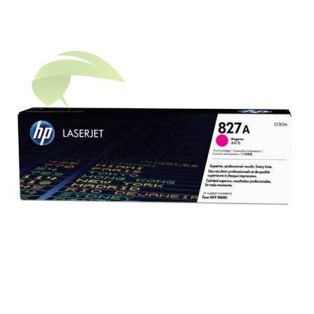 Toner HP 827A, HP CF303A originální magenta, Color LaserJet Enterprise flow M880