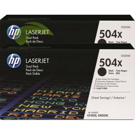 Toner HP CE250XD černý - originální