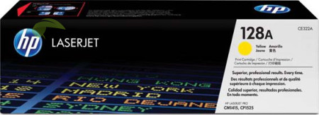 Toner HP CE322A originální, HP CP1525/CM1415 MFP žlutý