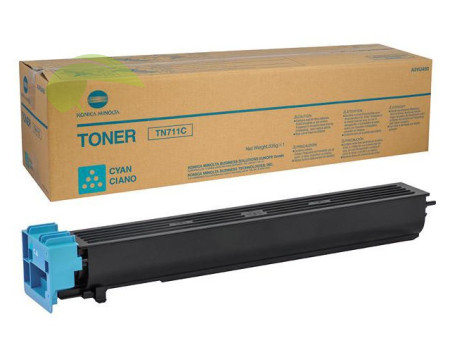 Toner Konica Minolta TN-711C cyan - originální