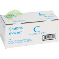 Toner Kyocera TK-5230C, 1T02R9CNL0 originální cyan, ECOSYS M5521/P5021