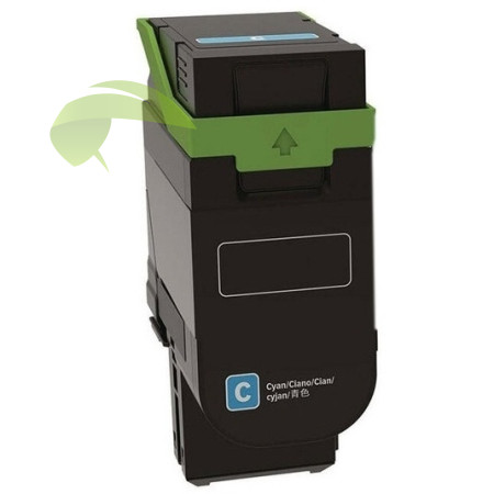 Toner pro Lexmark 75M2XC0, CX635/CS632 cyan - renovovaný