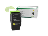 Toner Lexmark C242XY0 originální return žlutý, C2425/C2535/MC2640