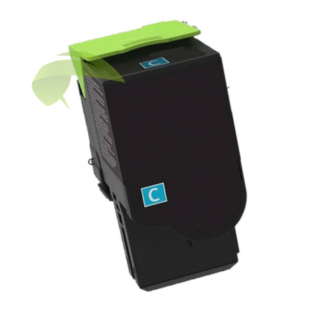 Toner pro Lexmark CX421/CX522/CX622/CX625/CS421/CS521/CS622 cyan, renovovaný
