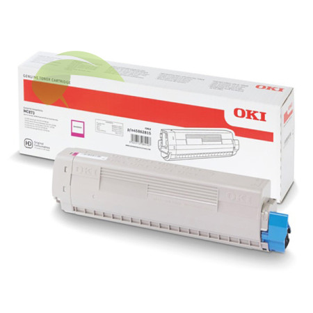 Toner OKI 45862815 originální magenta MC873/883