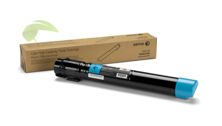Toner Xerox 106R01436 originální cyan, Xerox Phaser 7500