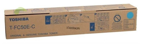 Toshiba T-FC50E-C, 6AJ00000113 originální toner cyan, e-STUDIO 2555CSE/3055CSE/4555CSE/5055CSE