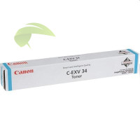 Toner Canon C-EXV34 originální cyan, imageRUNNER ADVANCE C2020L/C2025i/C2030L/C2220L