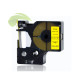 Kompatibilní páska pro Dymo 43618 / S0720730, 6mm x 7m, černý tisk / žlutý podklad