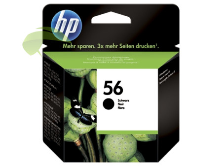 HP C6656AE, HP 56 originální náplň černá, Color Copier dc410, Deskjet 450/5145/5150/5151