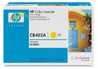 Toner HP CB402A originální žlutý, Color LaserJet CP4005/CP4005dn/CP4005n