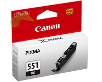 Canon CLI-551 Bk originální náplň černá, Pixma MG5450/MG5550/MG5650/MG5655