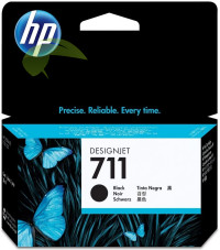 HP CZ129A, HP 711 originální náplň černá, DesignJet T120/T520