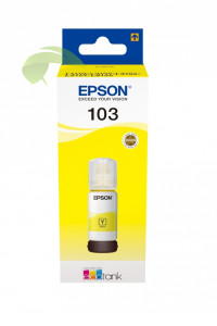 Epson 103, C13T00S44A originální žlutá, L1100/L3100/L3110/L3151/L3150