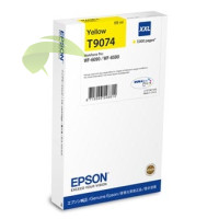 Originální náplň Epson T9074 XXL žlutá, Epson WorkForce Pro WF-6090/6590
