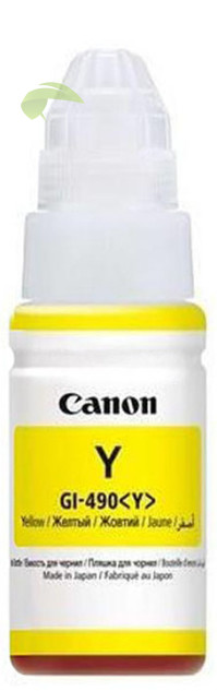 Canon GI-490Y 0666C001 originální náplň žlutá, Pixma G1400/G2400/G3400