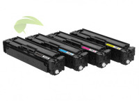 Sada kompatibilních tonerů pro HP 207X, Color LaserJet Pro M255/MFP M282/M283 CMYK s čipem ECONOMY