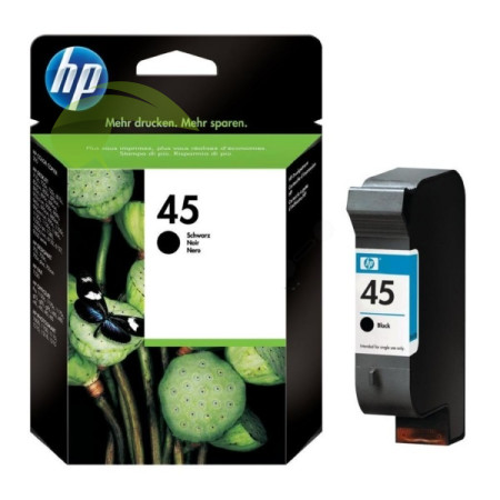 HP 51645AE, HP 45 originální náplň černá, Color Copier 110/120/140/145