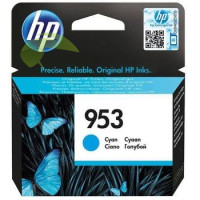 HP F6U12AE, HP 953 originální náplň cyan, OfficeJet Pro 7740/8210/8218/8710/8715