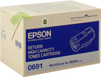 Toner Epson C13S050691 originální return, WorkForce AL-M300/AL-MX300 - 10 000 stran