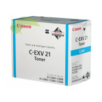 Toner Canon C-EXV21, 0453B002 originální cyan, iRC2380i/iRC2880/iRC3080/iRC3380 - popsaný obal