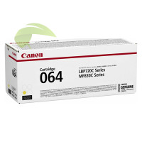 Toner Canon 064, 4931C001 originální žlutý, i-SENSYS LBP722Cdw/MF832Cdw